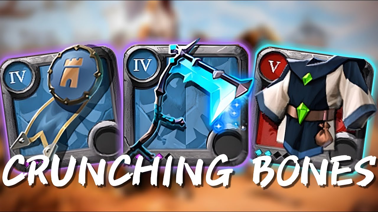 CRUNCHING BONES Crystal Reaper open world | Albion Online