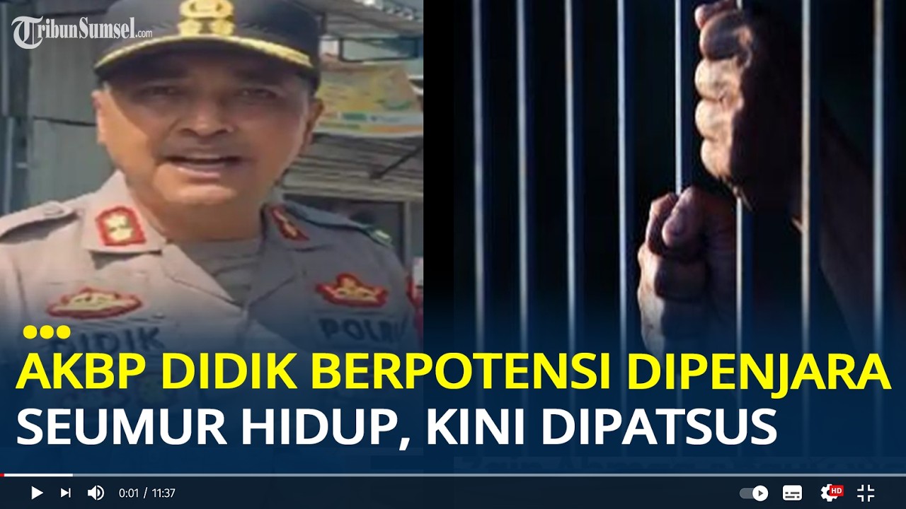 Eks Kapolres Bima Kota AKBP Didik Berpotensi Dibui Seumur Hidup, Belum Ditahan Kini Sedang Dipatsus