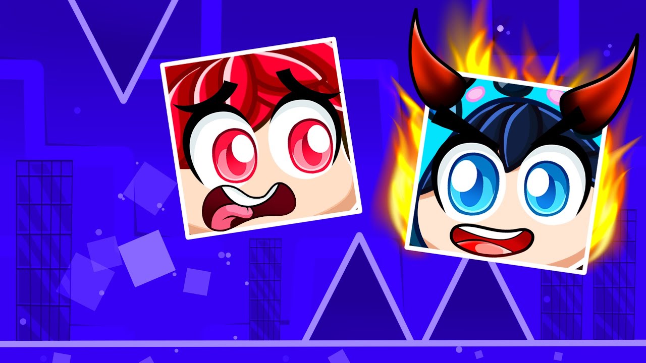 Притворяешься НОБОМ в Geometry Dash, а потом ПРОХОДИШЬ ВСЕ УРОВНИ!