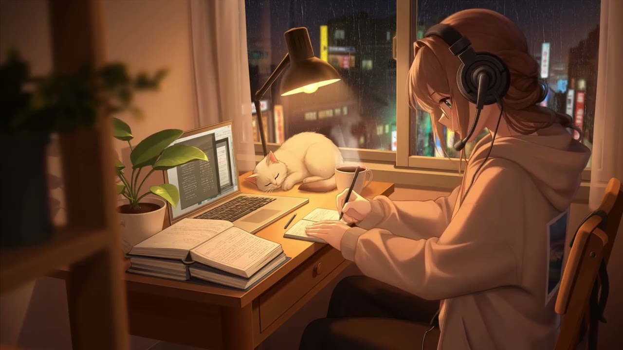 Midnight Study Session 📚 – Deep Lofi Hip Hop Beats to Focus & Stay Productive