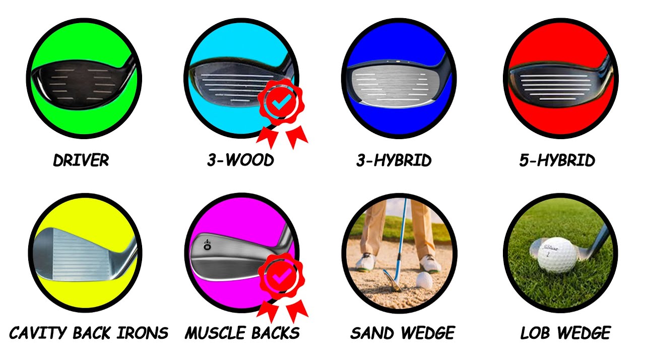 Every GOLF CLUB's Use [for Beginners] Explained in 9 minutes