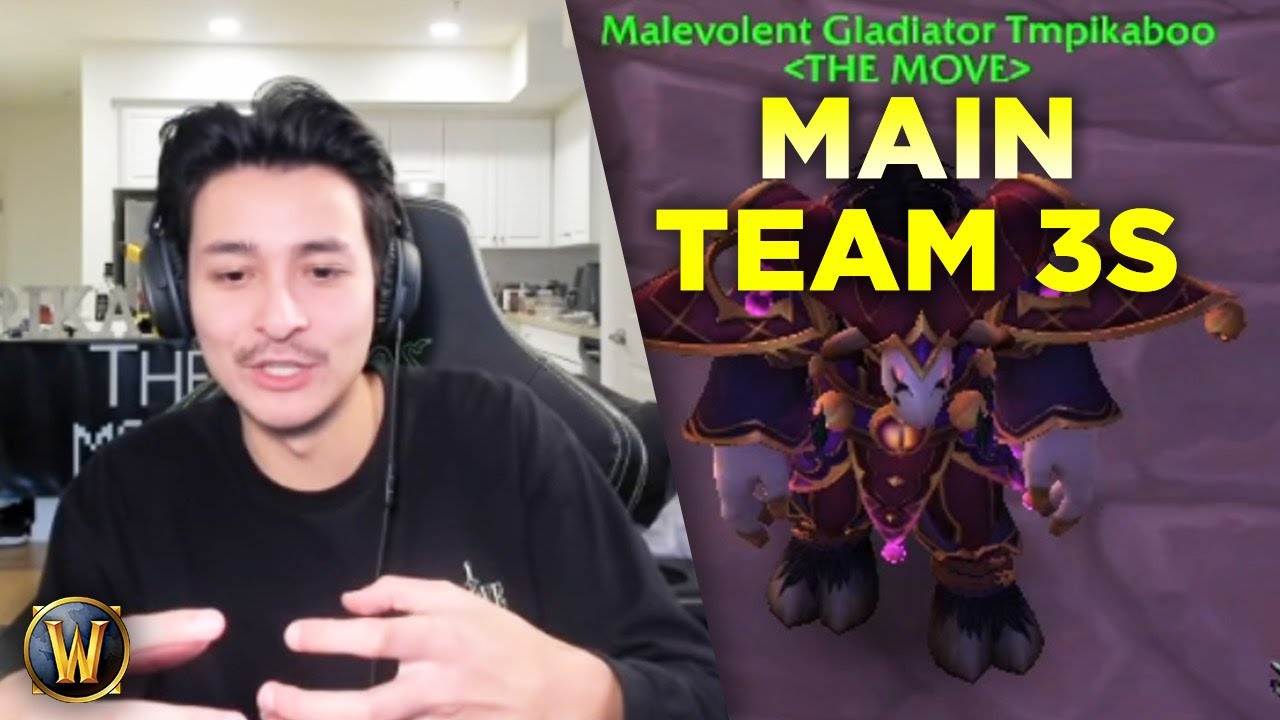 Testing Comps w/ Nerfs on the Main Team | Pikaboo WoW Arena