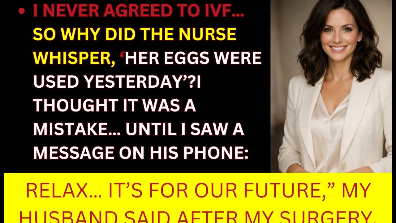 My Husband Stole My Eggs During Surgery&mdash;His Mistress Had My Baby | Shocking DNA Truth