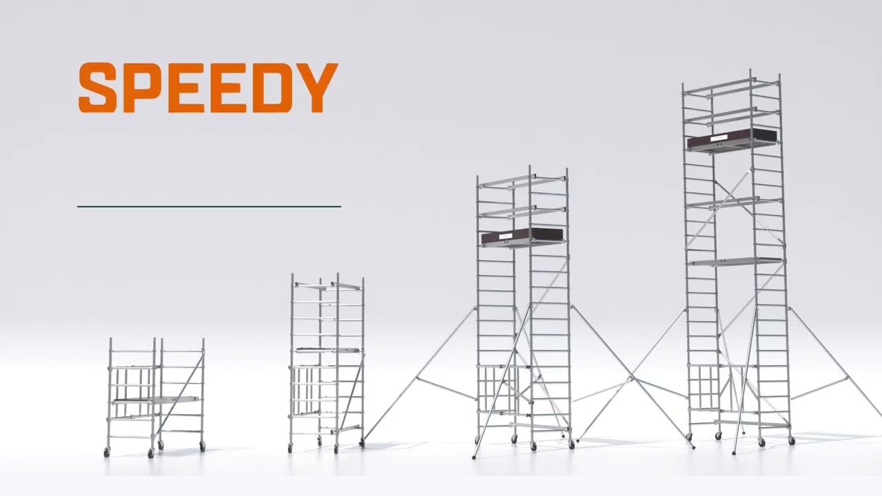 SPEEDY, the economical folding scaffold tower