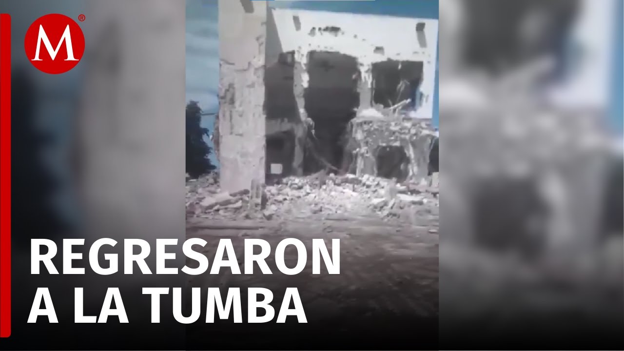 Vuelven a atacar la tumba de 'Los D&aacute;maso' en el pante&oacute;n municipal de Eldorado, Sinaloa