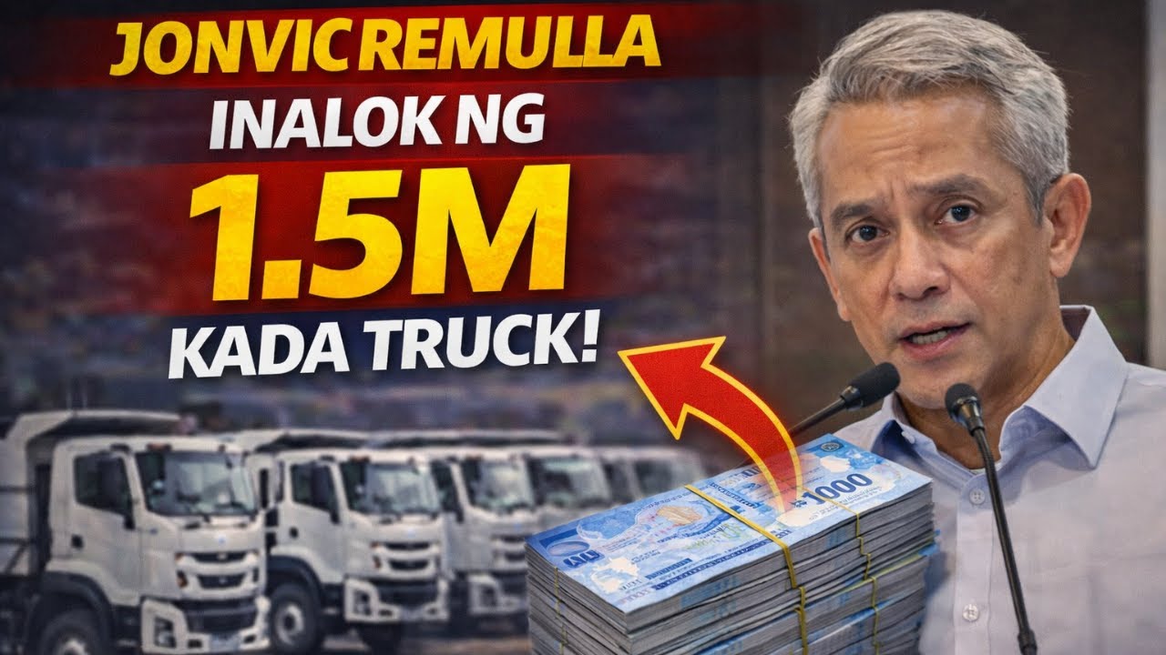 JONVIC REMULLA INALOK NG 1.5M KADA TRUCK!