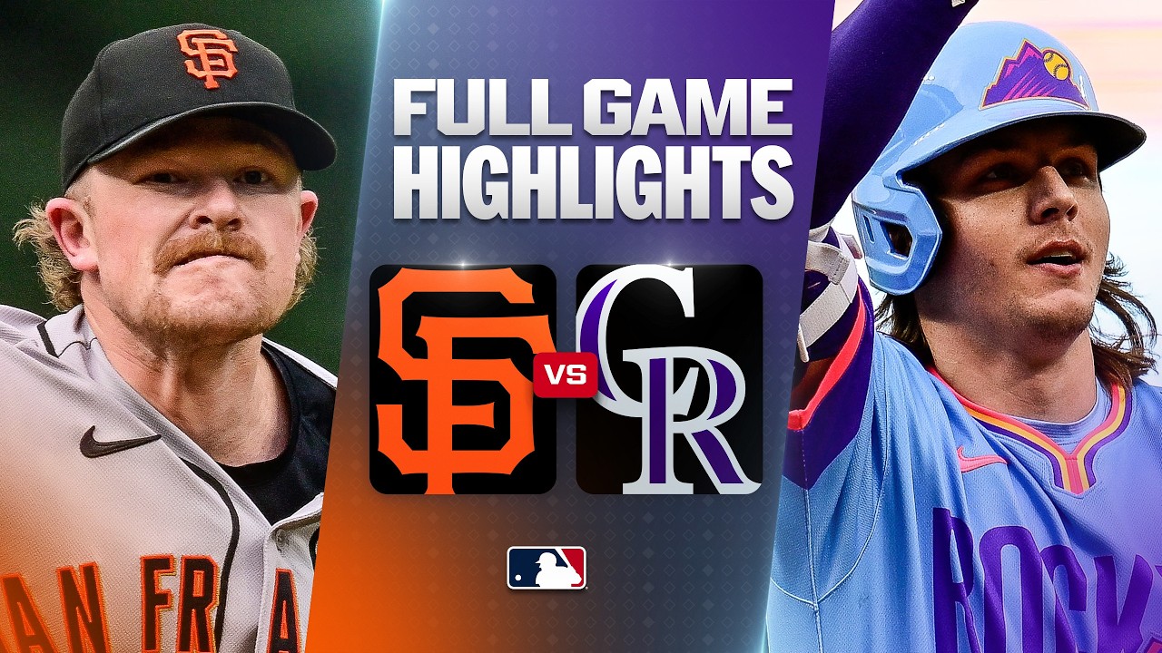 GIANTS vs. ROCKIES: Official Full Game Highlights (July 3) | 2026 MLB Season