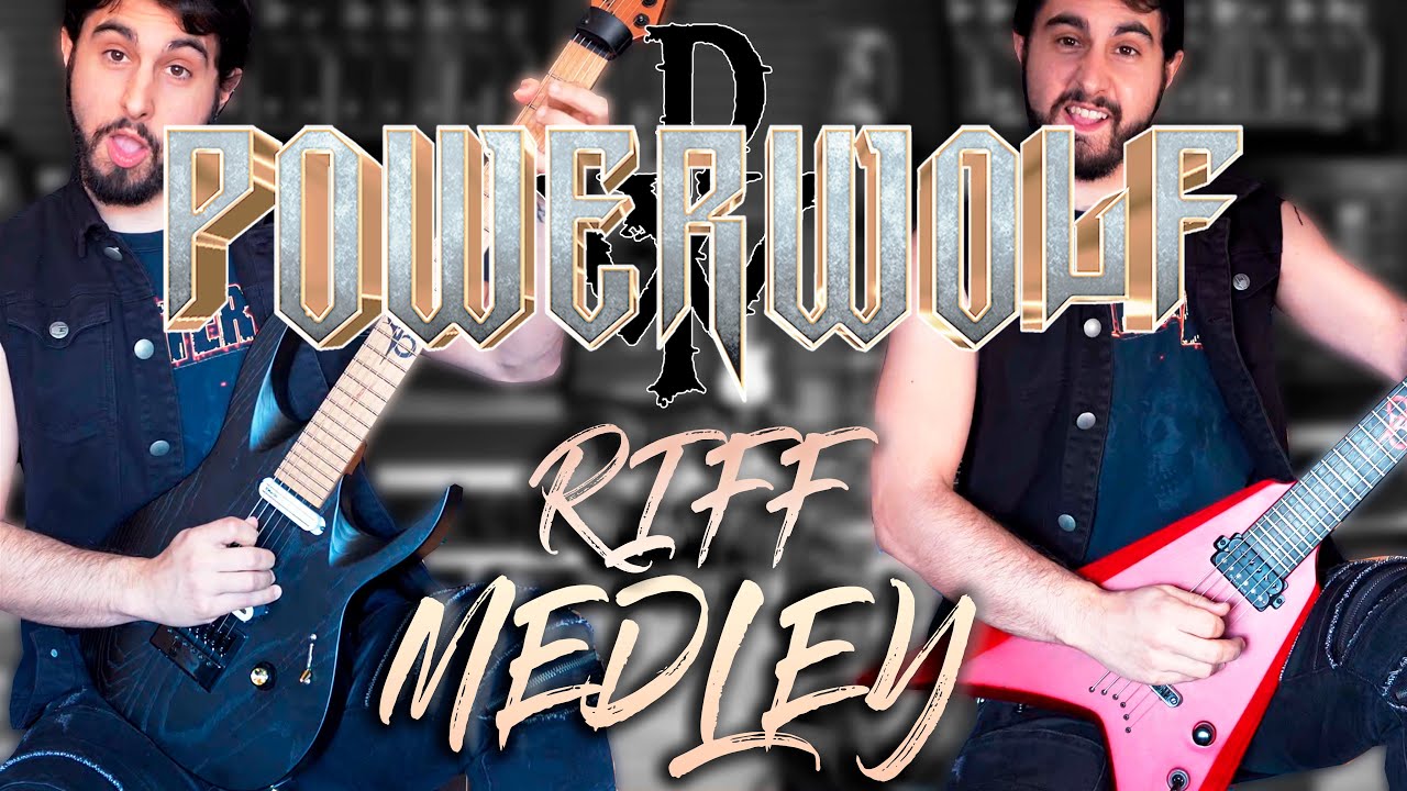 POWERWOLF 🐺 Epic 40 RIFFS Medley
