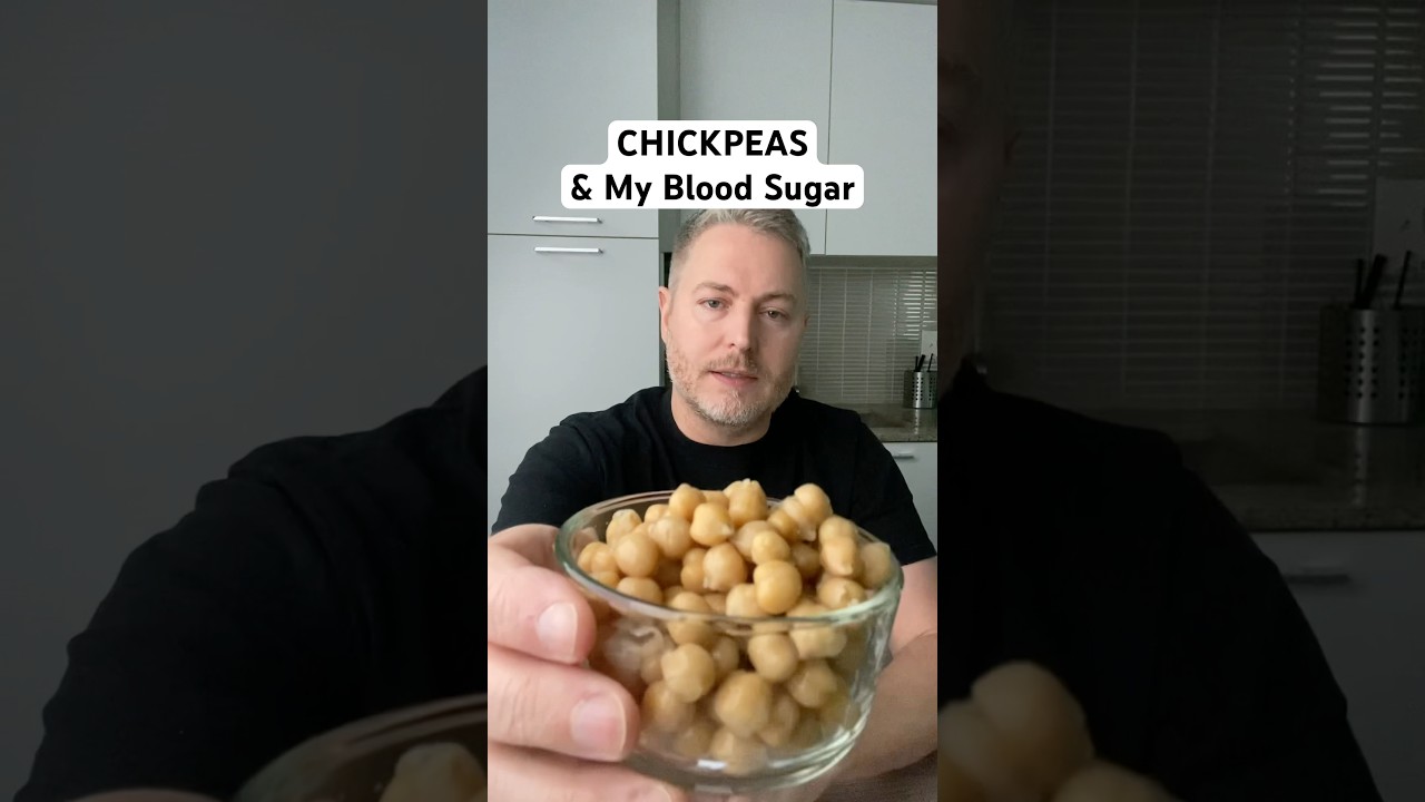 Chickpeas and my blood sugar. #bloodsugar #glucose #insulinresistant1 #chickpeas ￼