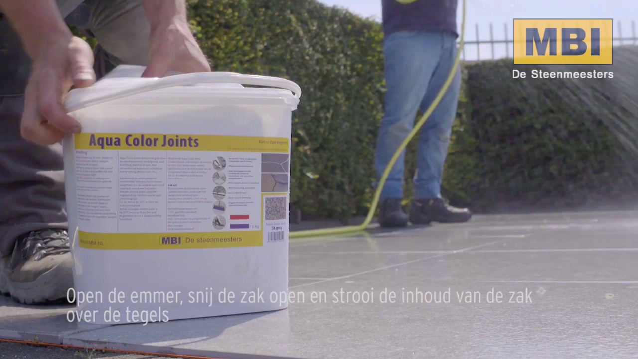 Verwerking Aquacolor (Ceramic) Joints