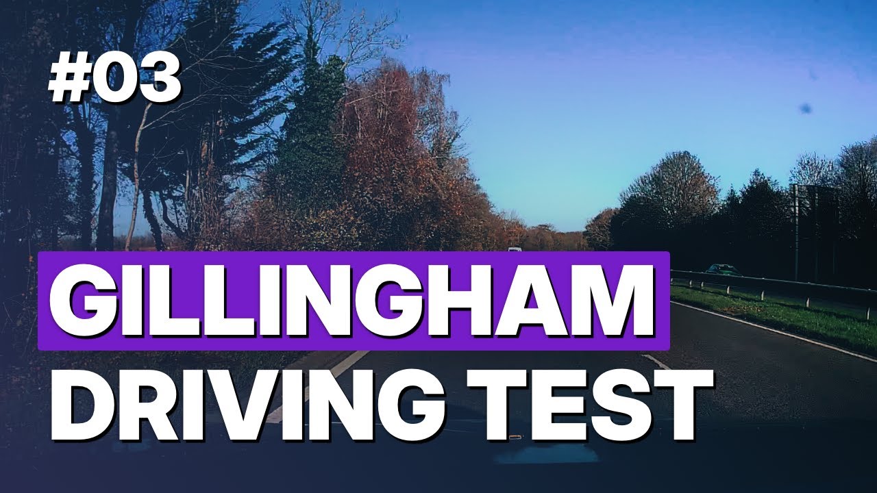Gillingham Driving Test Route 03 – Full Driving Test!