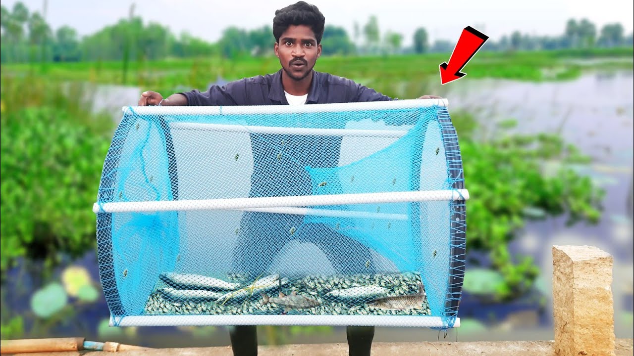 பால ஓட்டை Fish Trapping 🤔 | இப்படி பண்ணா மீன் கிடைப்பது உறுதி.! | Fishing |  Mr.village vaathi