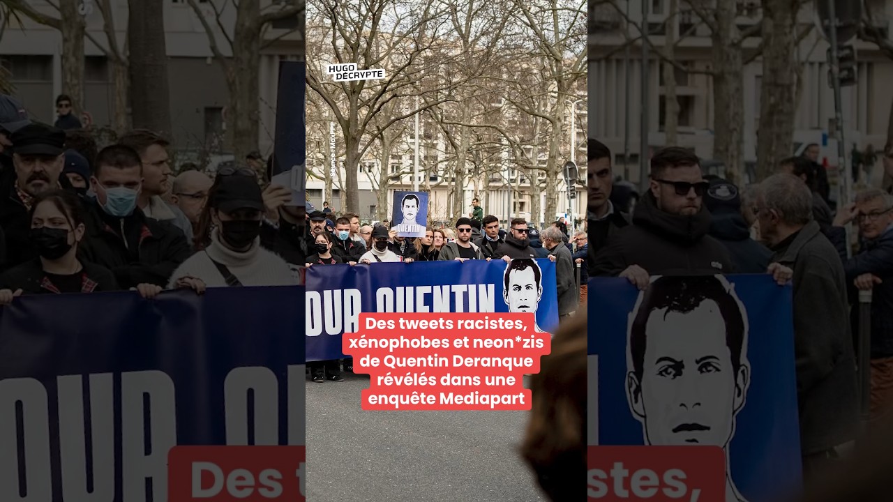 Des tweets racistes, x&eacute;nophobes et n&eacute;on*azis de Quentin Deranque r&eacute;v&eacute;l&eacute;s dans une enqu&ecirc;te Mediapart