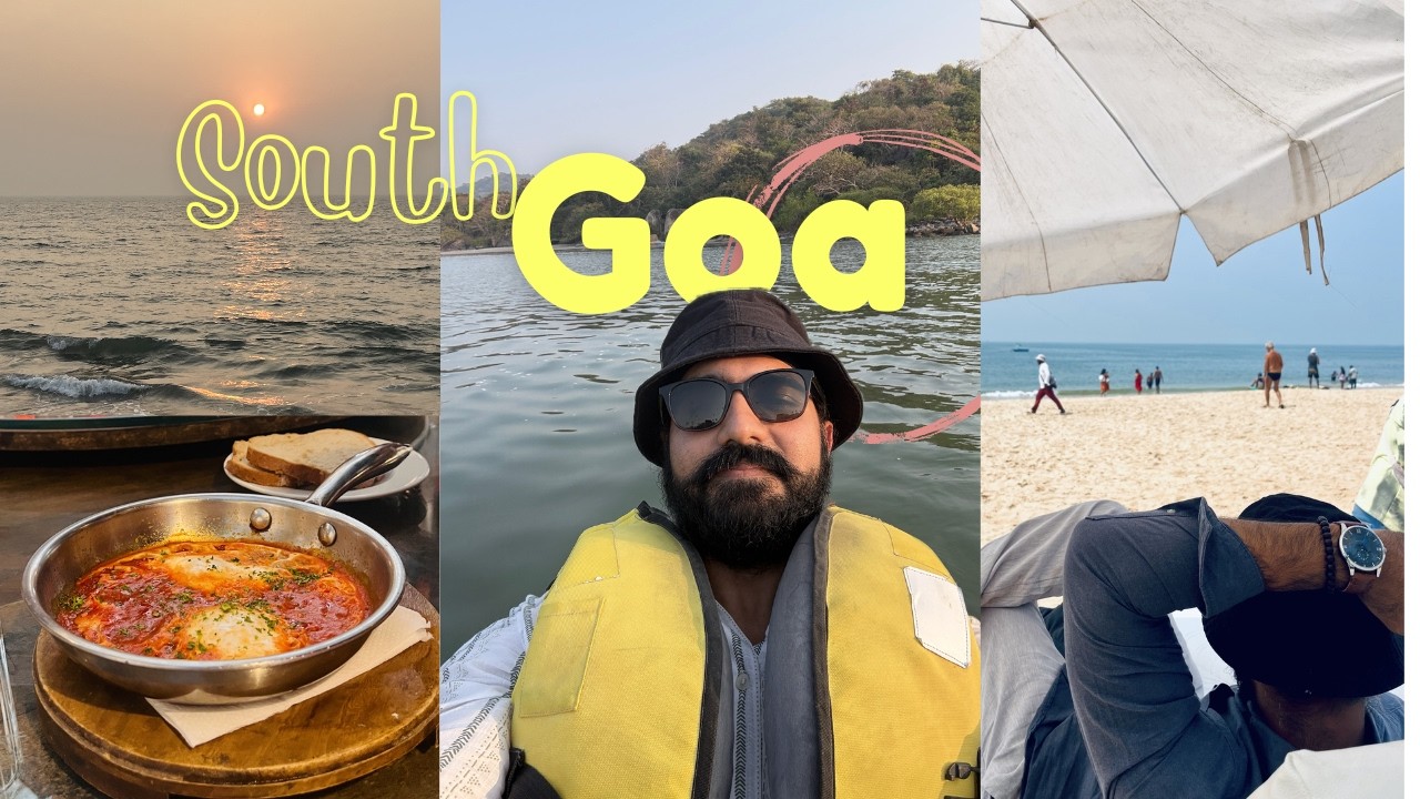 SOUTH GOA summer vlog 🏝️ beaches, kayak, summer, sunsets ☀️