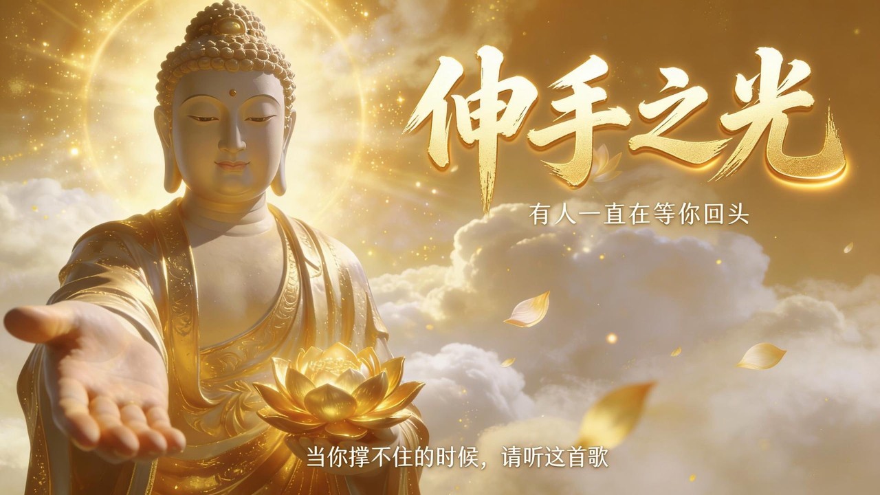 當世界太累，請聽這首歌《伸手之光》｜治愈佛曲