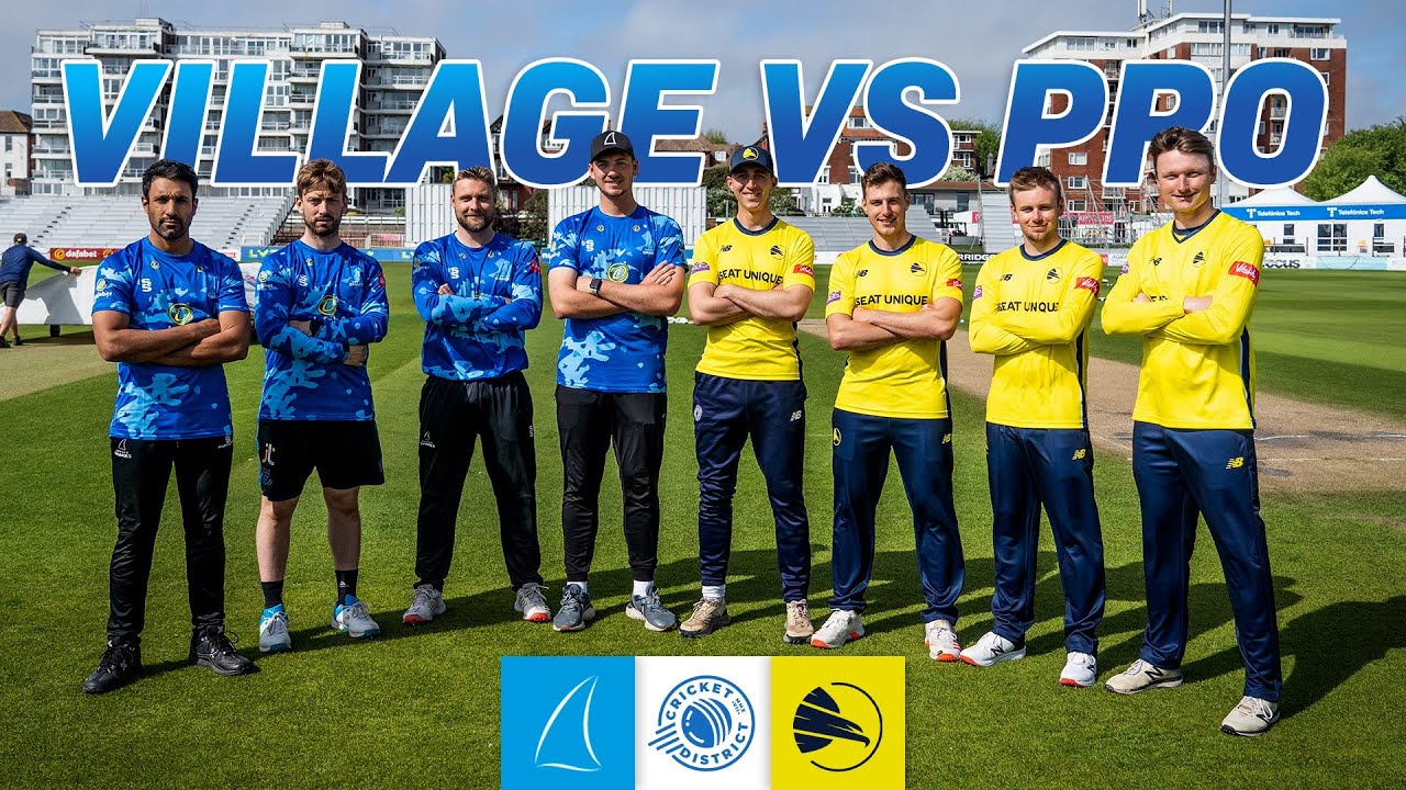 el clasicoast Village vs Pro with Sussex Cricket and Cricket District | Part One