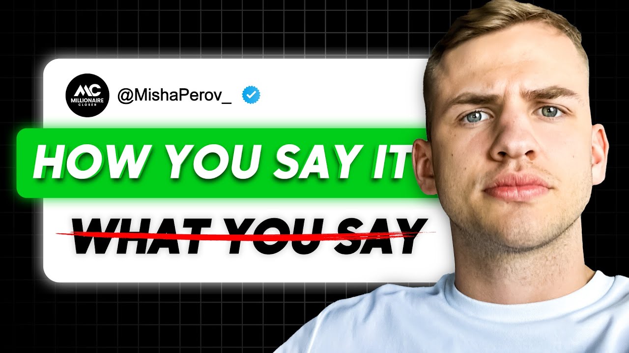 How to Master Tonality in Sales - Millionaire Closer Training