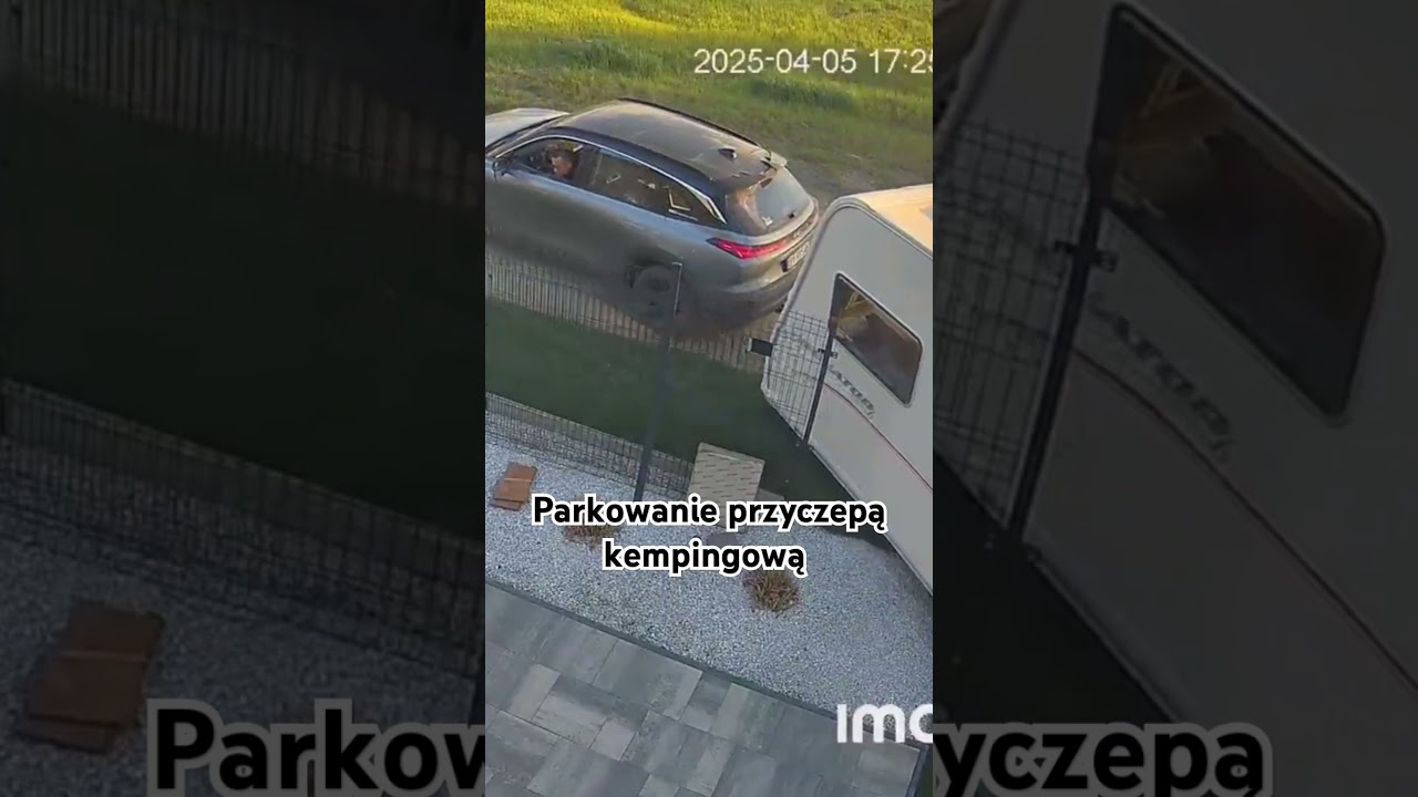 Parkowanie przyczepą kempingową #przyczepakempingowa #Parkowanie #karawaning