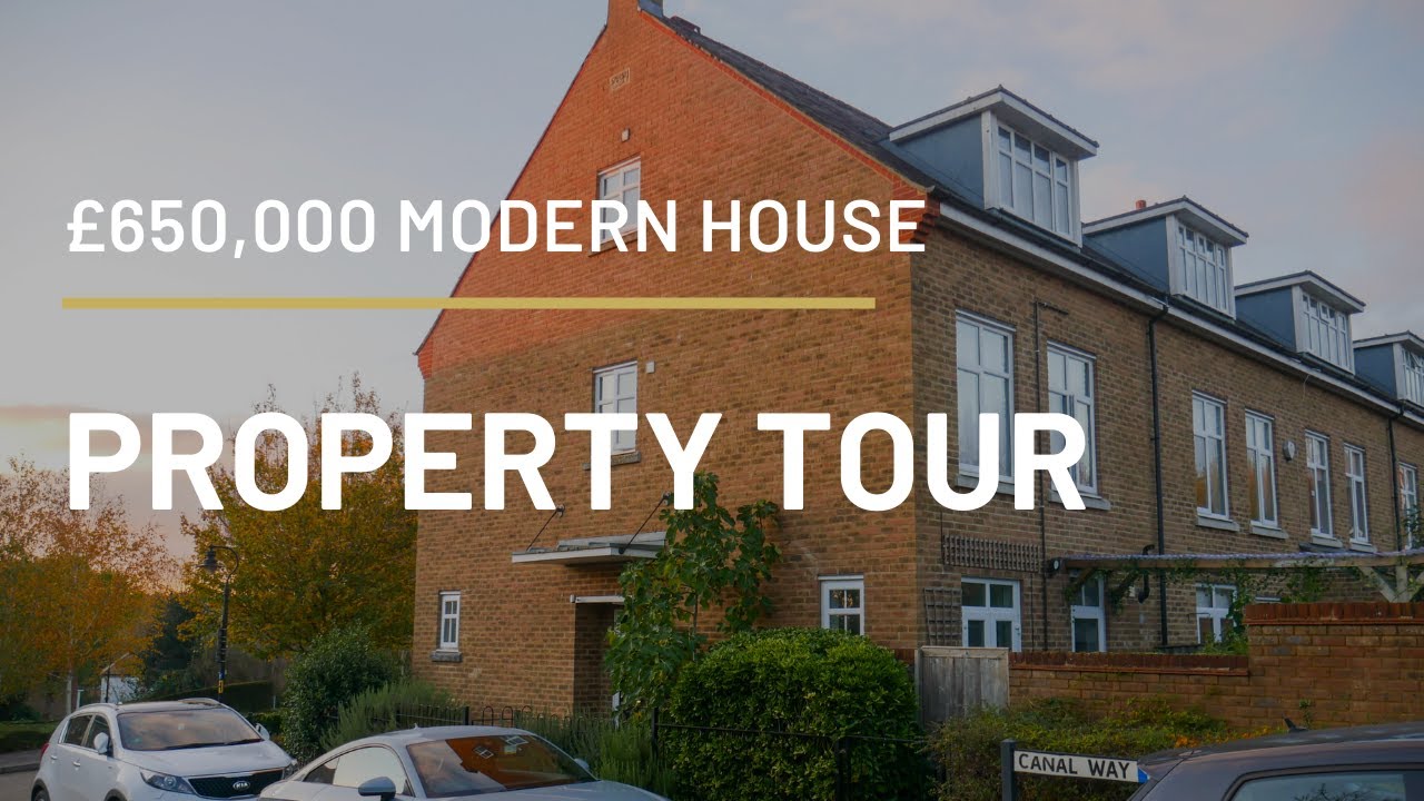 Inside a £650,000 Modern End of Terrace House by the Canal | Property Tour UK