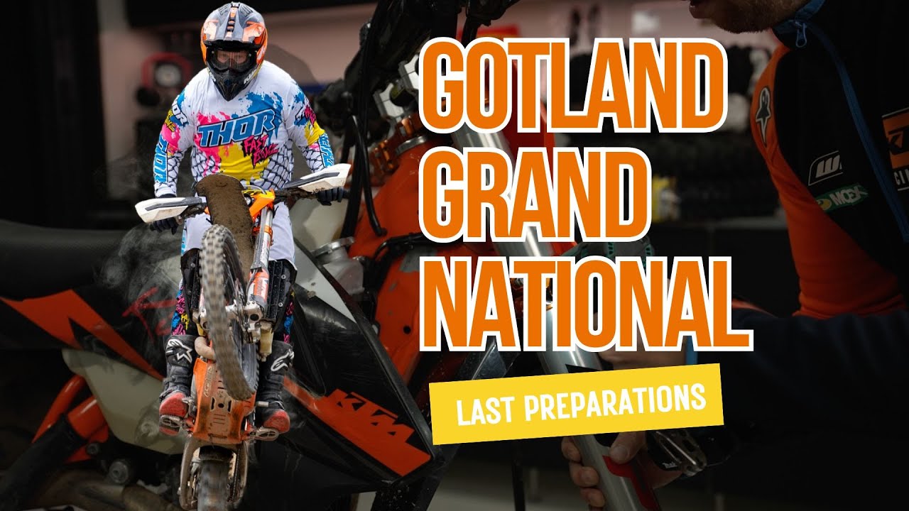 Last Preparations For Gotland Grand National (Worlds Biggest Enduro Race) 2024