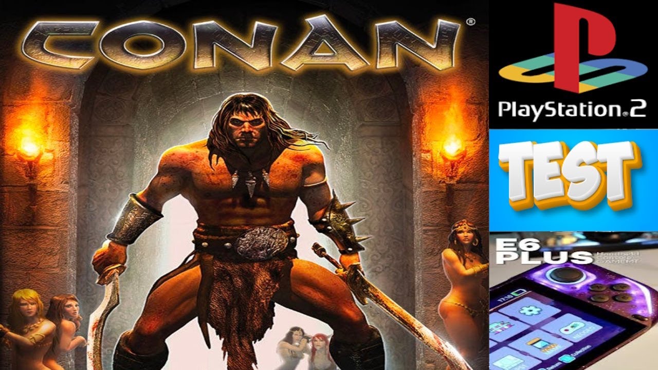 PS2 Conan GAMEMT E6 Plus