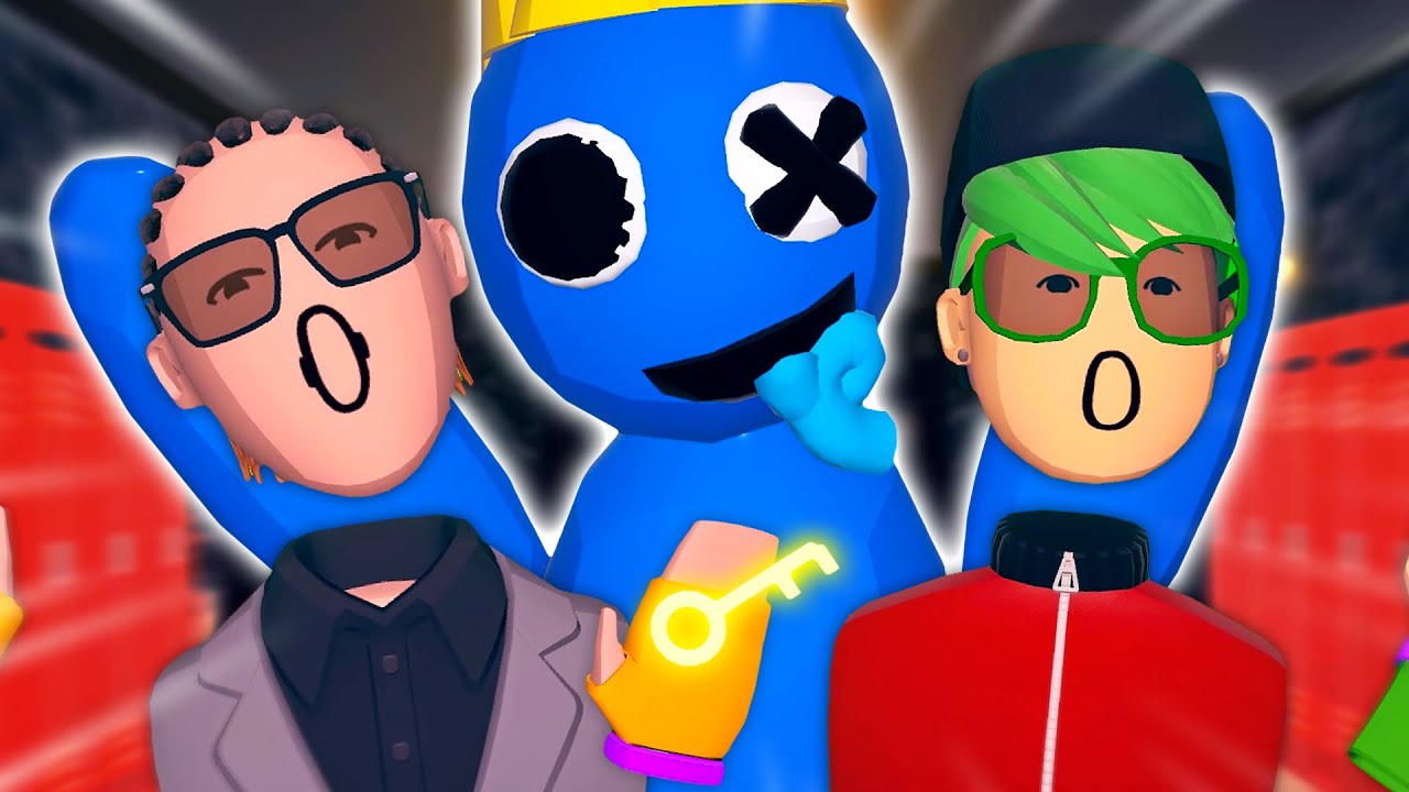 RAINBOW FRIENDS PORWALI NAM KOLEGĘ w OPUSZCZONEJ SZKOLE! | REC ROOM