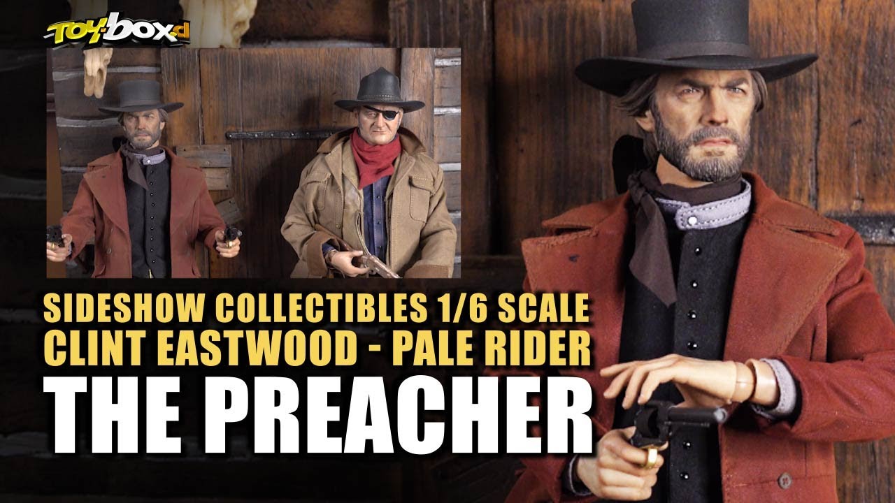 SIDESHOW - CLINT EASTWOOD - PALE RIDER - 1/6 Scale Action Figure 克林伊斯威特 蒼白騎士 クリント・イーストウッド ペイル・ライダー