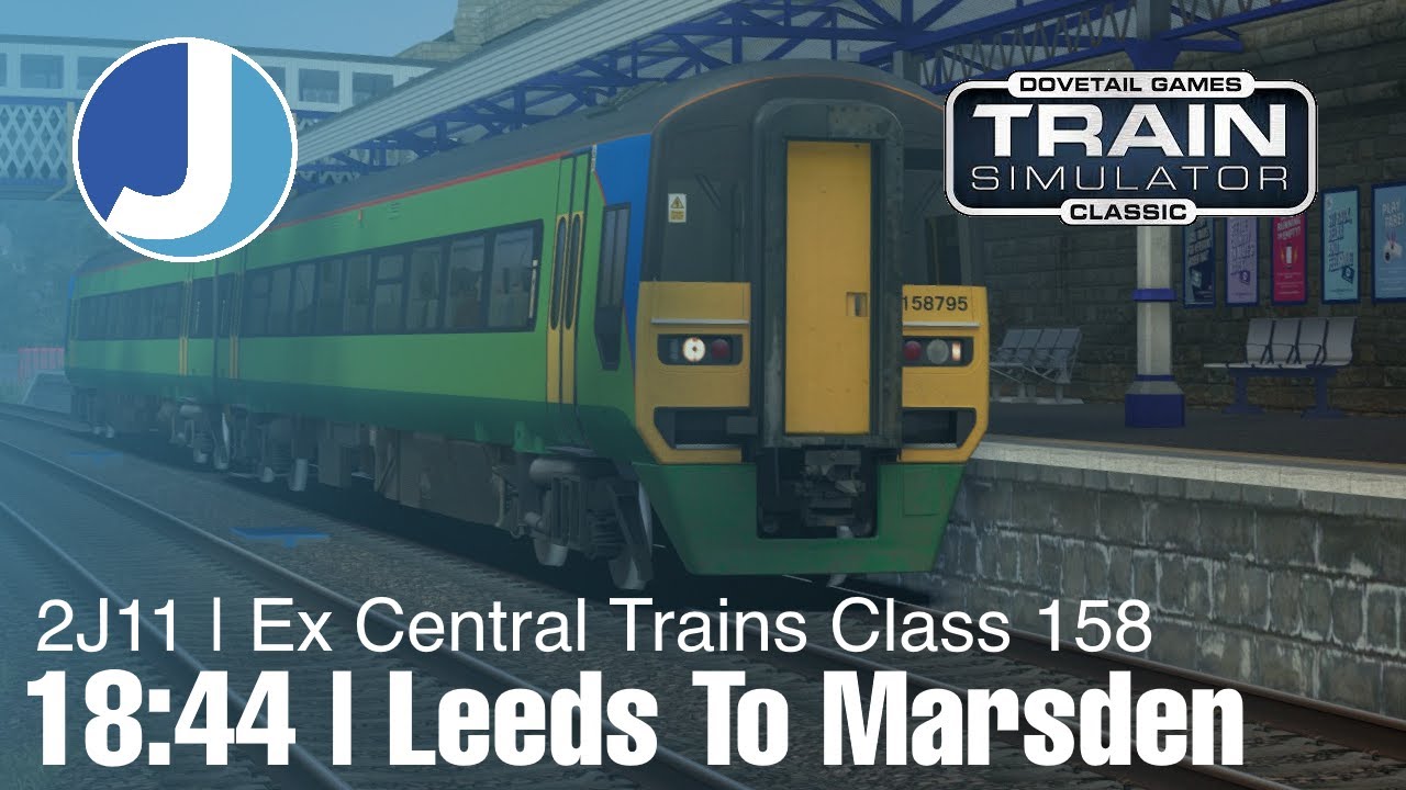 Train Simulator Classic | 2J11 18:44 Leeds To Marsden | The Huddersfield Line | Class 158