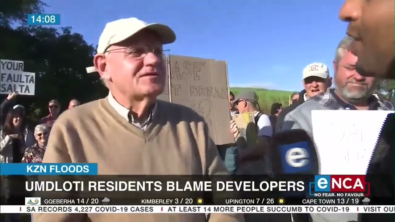 KZN Floods | Umdloti residents blame developers