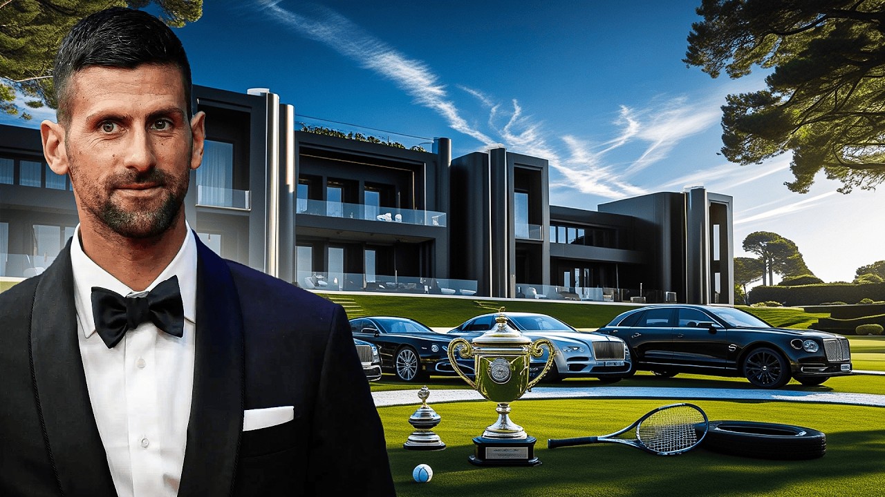 How Novak Djokovic Spends His $240 Million Net Worth