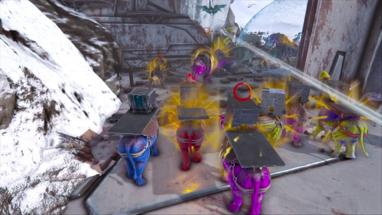 ARK OFFICIAL PVP PS4 WIPING PR SERVER 1017 PART 1 | KittyGang x WW | DEVWIPING IMPACT PR BASE