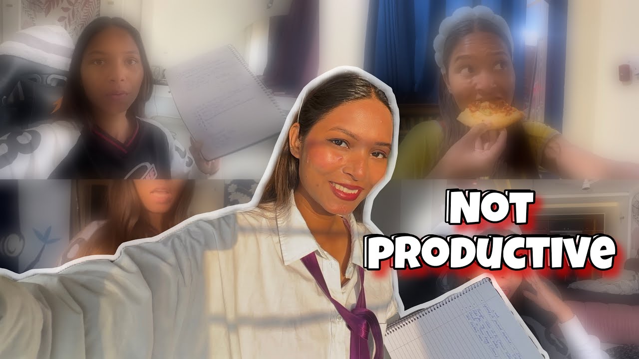 I tried being productive but failed !