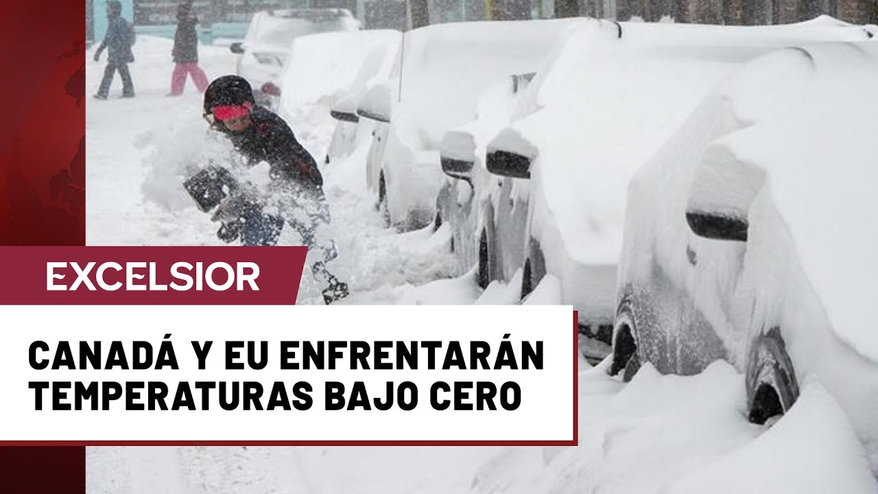 EU y Canadá en alerta máxima por tormenta invernal/ RESUMEN