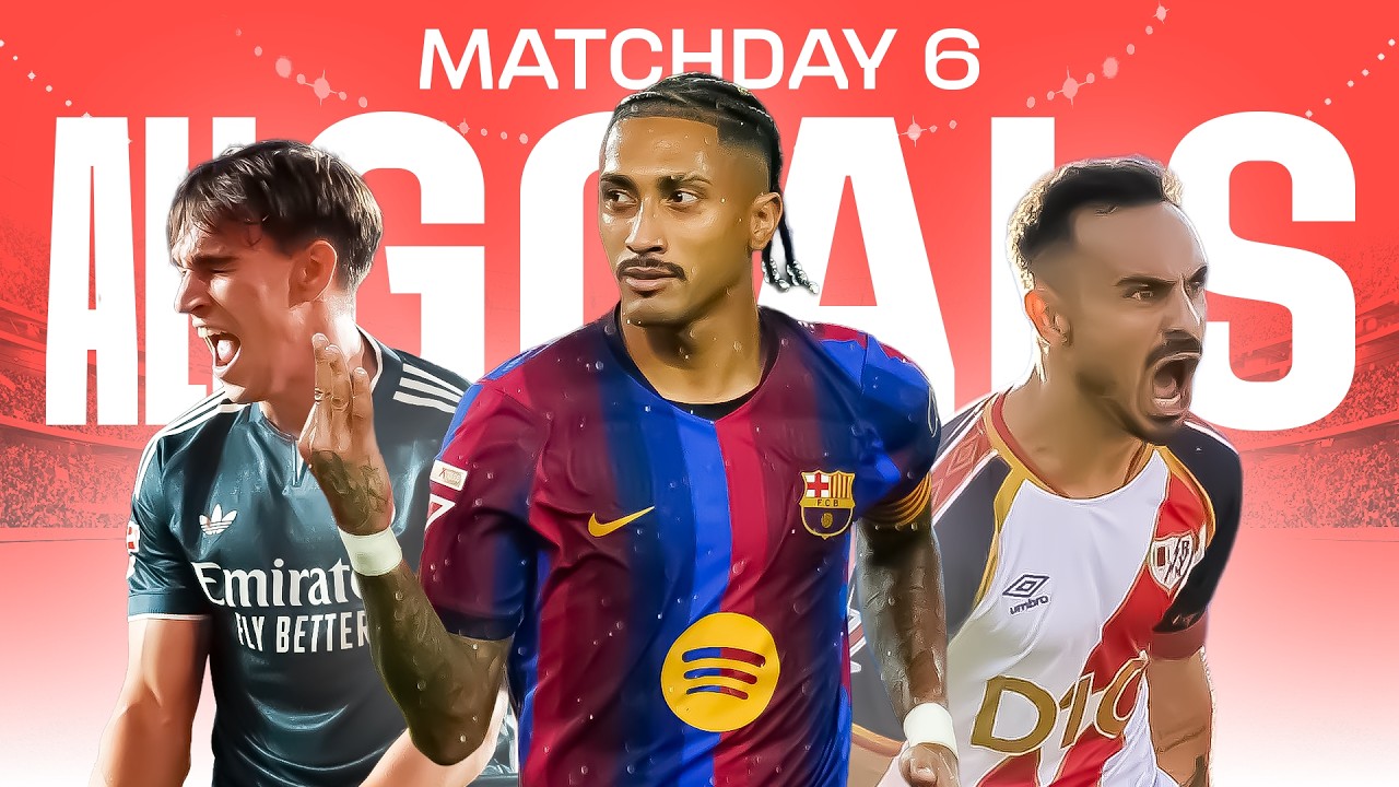 TODOS los GOLES de la JORNADA 6 de LALIGA EA SPORTS 2026/27