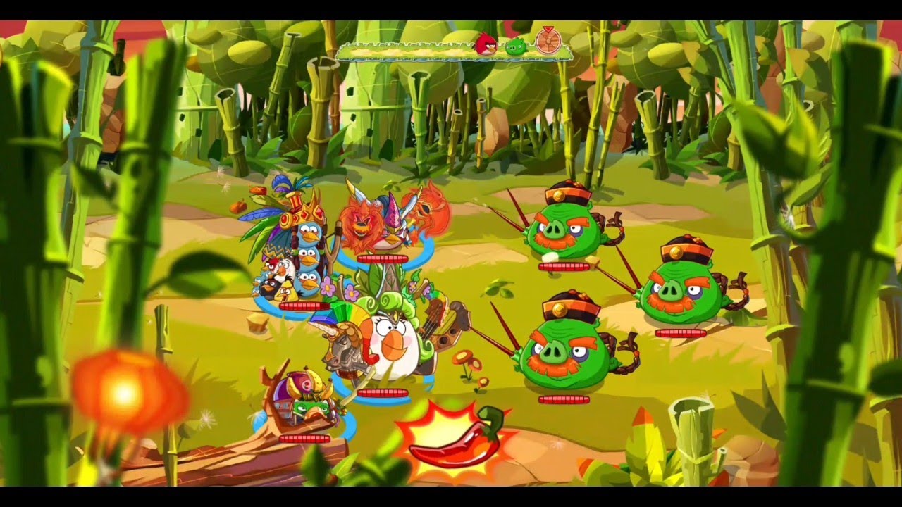 Angry birds epic all stars | cave 27 (Abandoned Dojo) | level 2