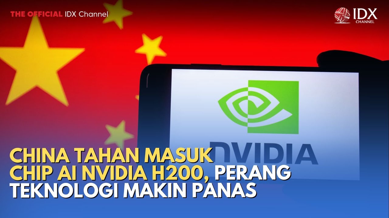 China Tahan Masuk Chip AI Nvidia H200, Perang Teknologi Makin Panas | TECH BIZZ
