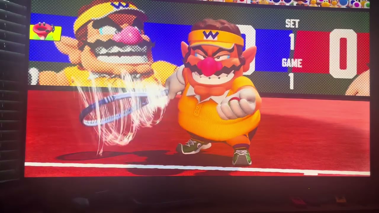 Playing Mario tennis fever ft my dad 