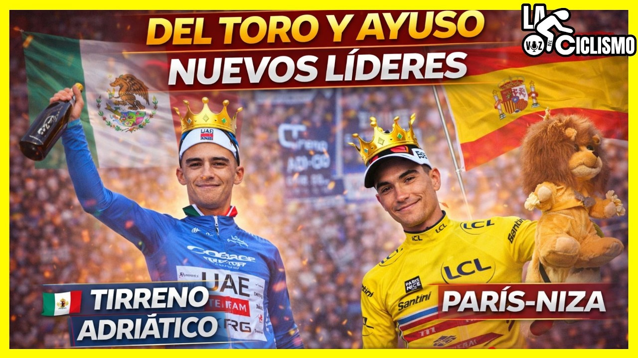 😱🇲🇽 ¡MÉXICO MANDA EN EUROPA! DEL TORO NUEVO LÍDER🚨| LA VOZ DEL CICLISMO