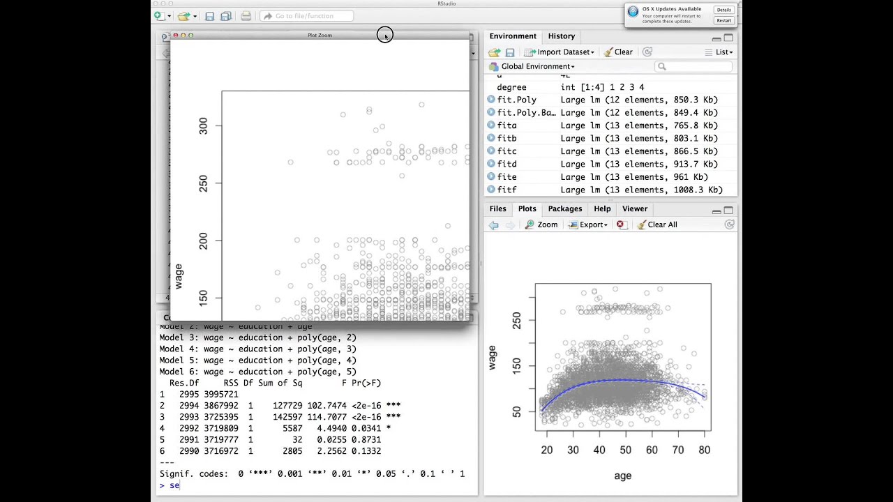 R-Session 7 - Part a - Statistical Learning - Moving Beyond Linearity