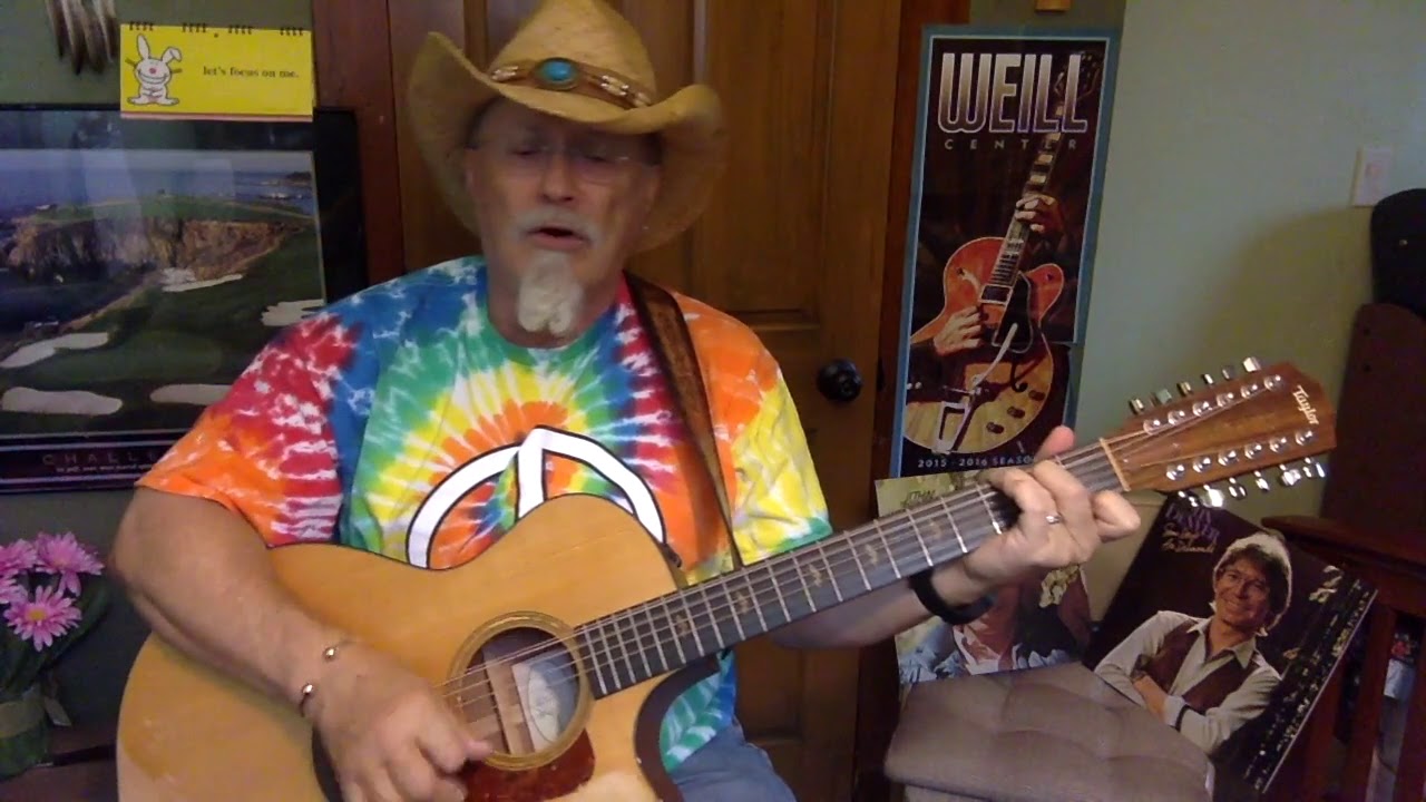 447b  - Today -  John Denver cover -  Vocals  - Acoustic guitar & chords