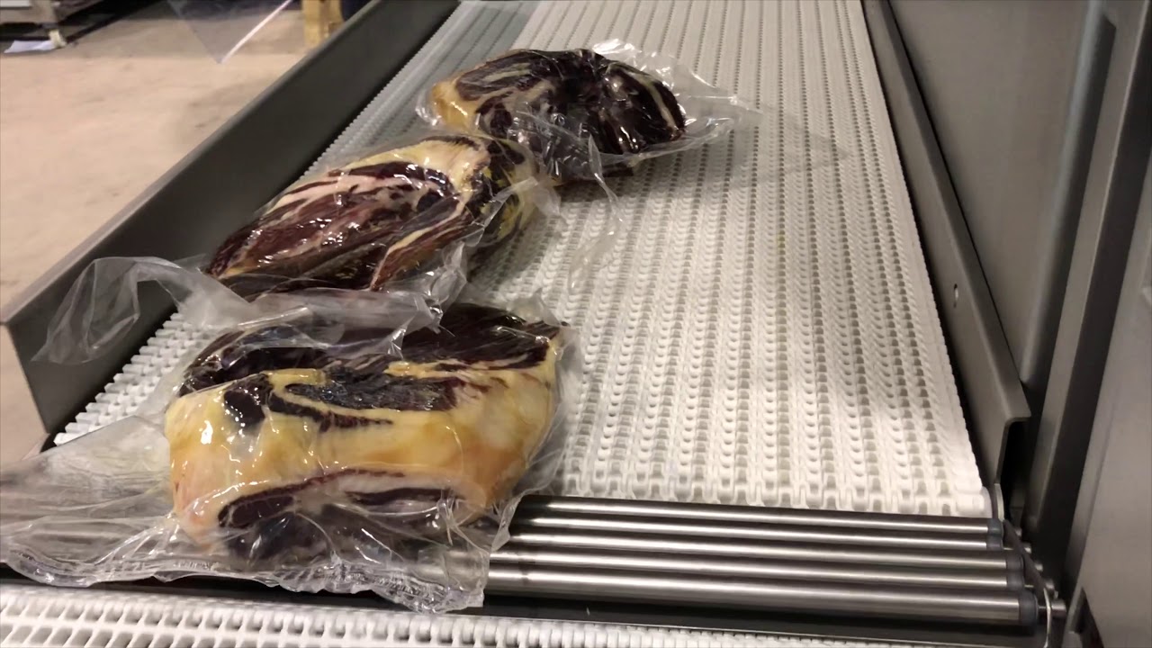 Automatic vacuum packaging machine ZERMAT CV910 in line