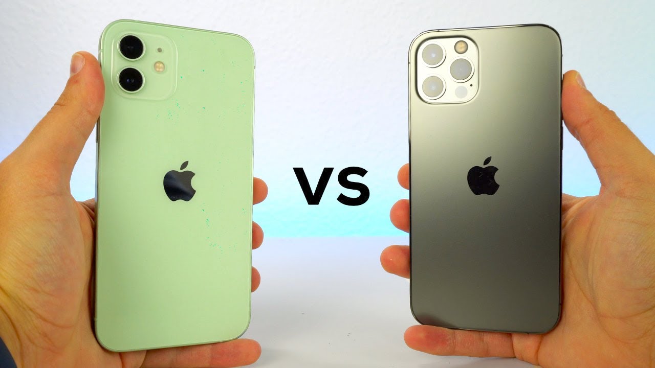 iPhone 12 vs iPhone 12 Pro, LA DIFF&Eacute;RENCE