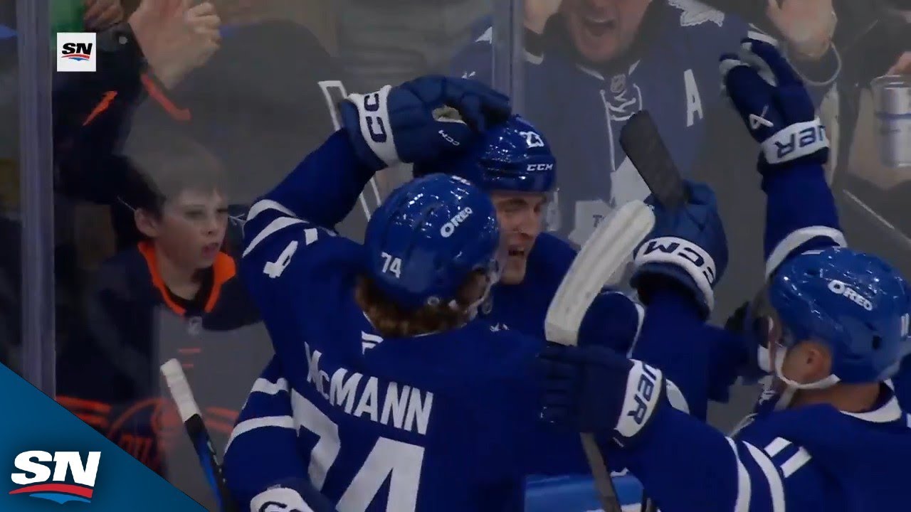 Maple Leafs Net Back-To-Back Goals Off Evan Bouchard's Inexcusable Plays