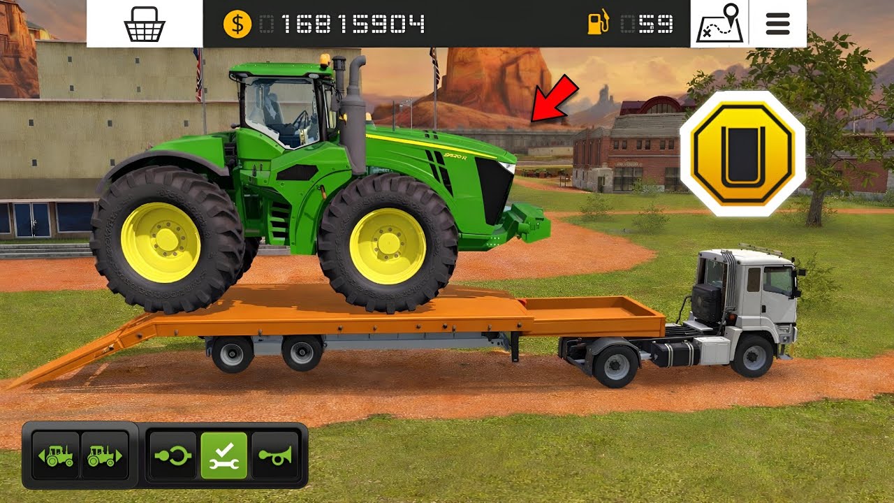 Fs 18 Transport Biggest John Deere Tractor ! Fs18 Cultivation & Use Cow Fertilizer | Timelapse #fs18