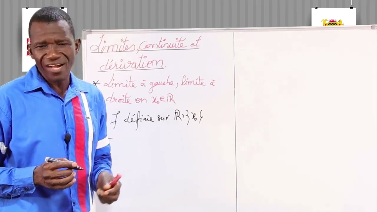 Lecon 16 Limite à gauche, limite à droite