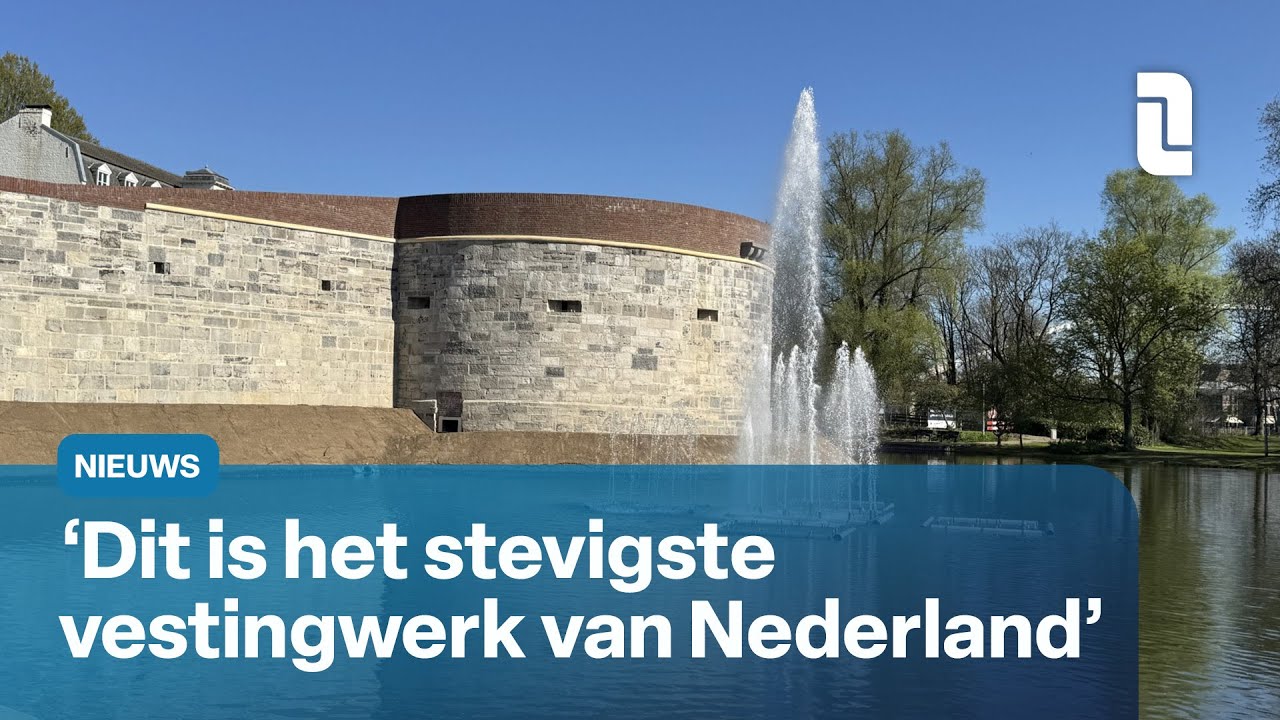Stadsmuur Maastricht eindelijk hersteld, na zes jaar van denken, onderzoeken en bouwen | L1 Nieuws