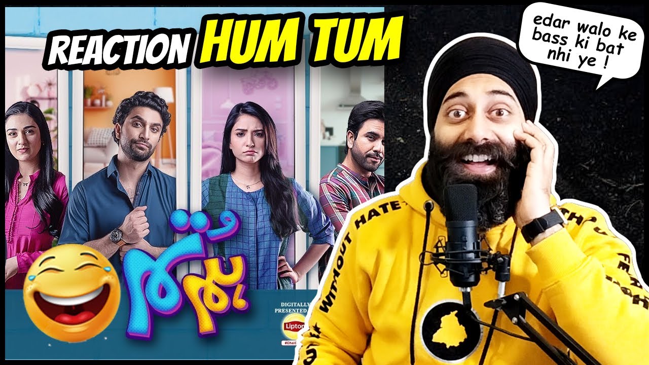 Hum Tum Drama Scenes Reaction | PunjabiReel TV Extra | Indian Reaction