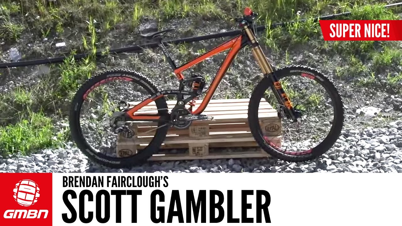 Brendan Fairclough's Scott Gambler | GMBN Pro Bike