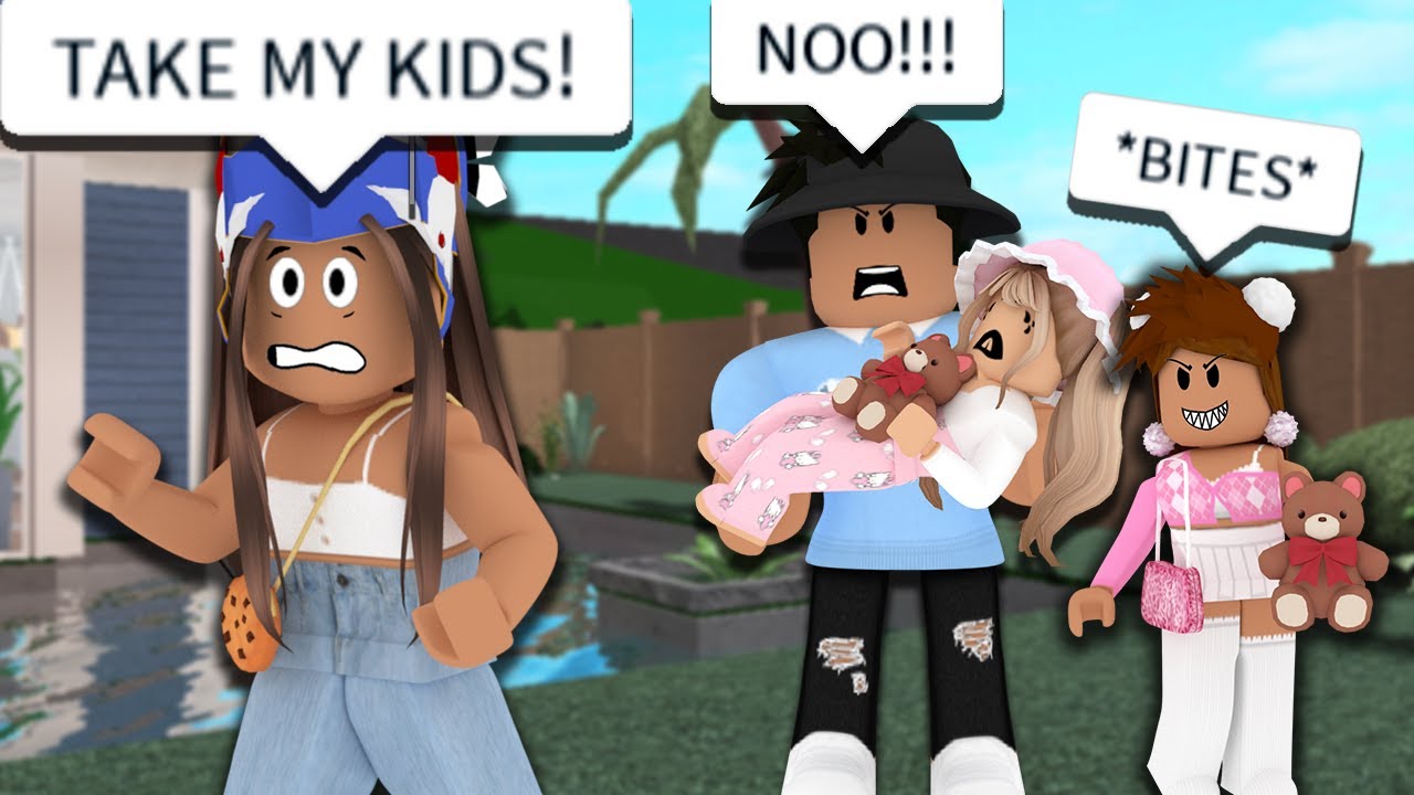 I Left My Kids With Strangers.. They Were Mean To Them.. (Roblox)