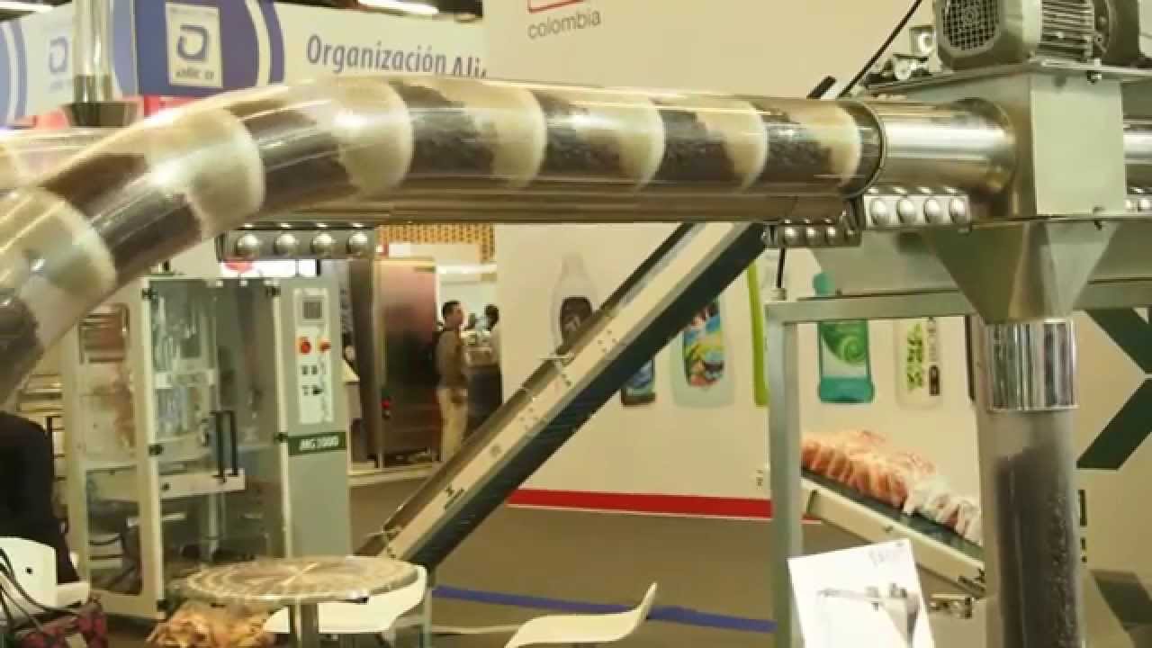 Tecnoembalaje presentó sistema de transporte de Cablevey Conveyors en Andina-Pack 2015